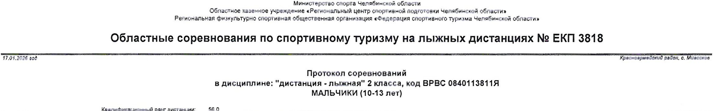 Заголовок протокола со страницы 3