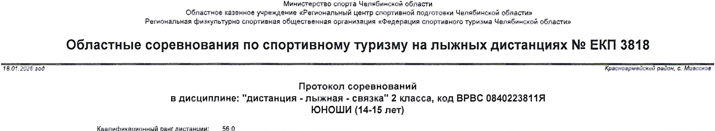 Заголовок протокола со страницы 3