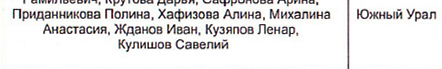Состав команды: фрагмент оригинального протокола