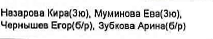 Состав команды: фрагмент оригинального протокола