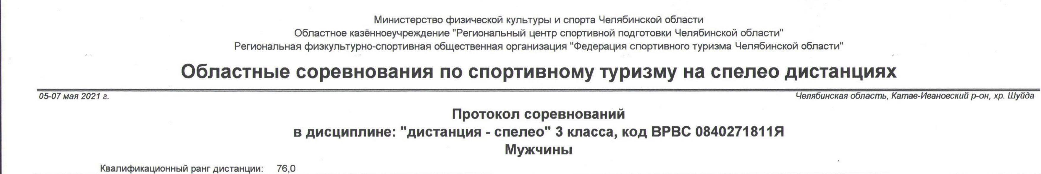 Заголовок протокола со страницы 2