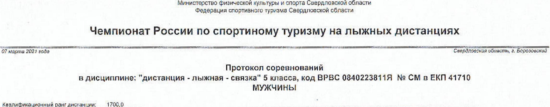 Заголовок протокола со страницы 4