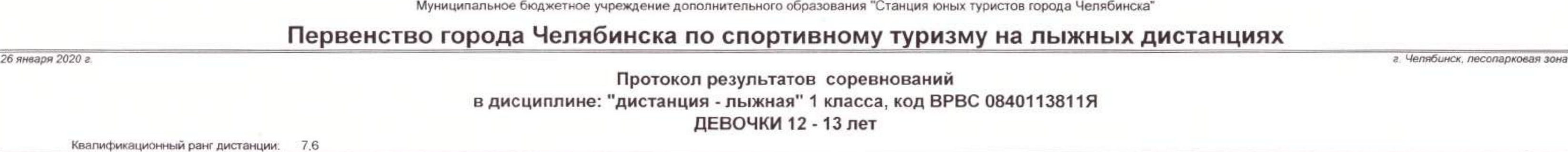 Заголовок протокола со страницы 5