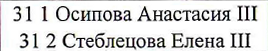 состав связки: фрагмент оригинального протокола