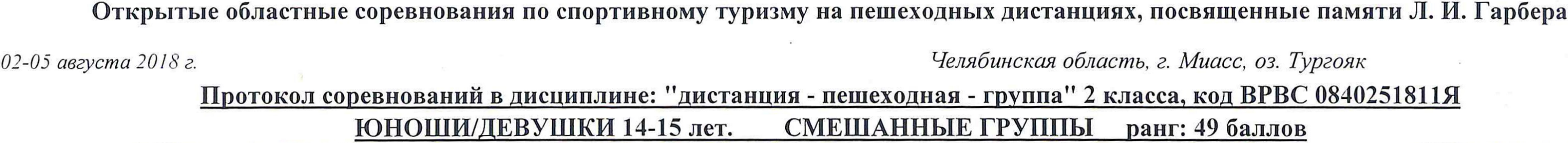 Заголовок протокола со страницы 6