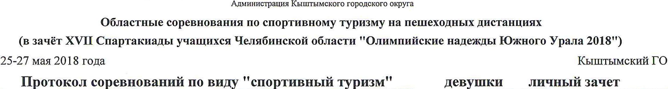 Заголовок протокола со страницы 10