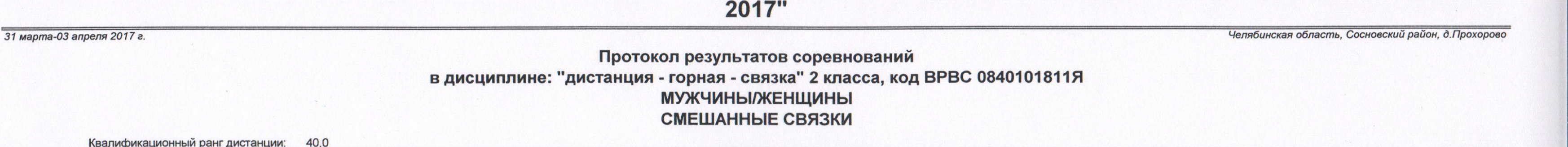 Заголовок протокола со страницы 1