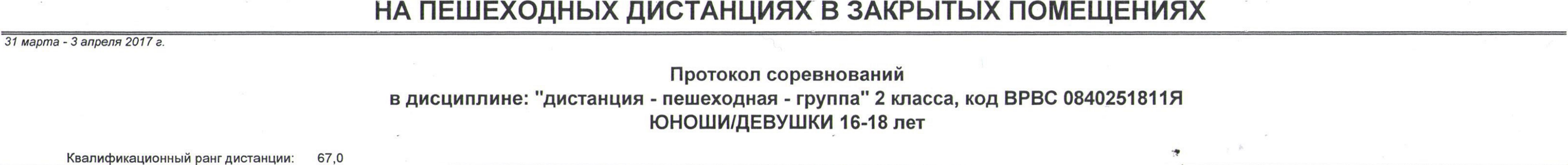 Заголовок протокола со страницы 4