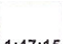 Общее время: фрагмент оригинального протокола