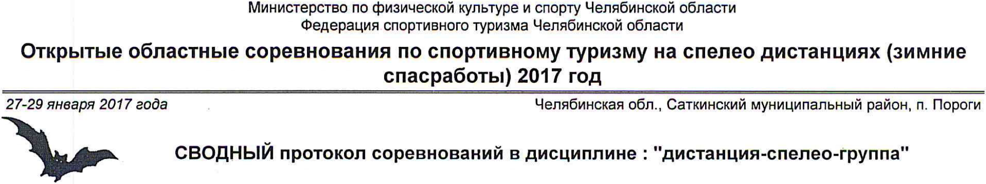 Заголовок протокола со страницы 2