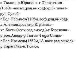 Столбец 4: фрагмент оригинального протокола