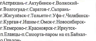 Столбец 4: фрагмент оригинального протокола