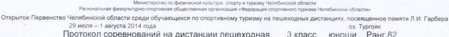 Заголовок протокола со страницы 1