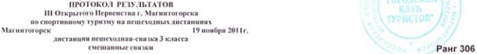 Заголовок протокола со страницы 1