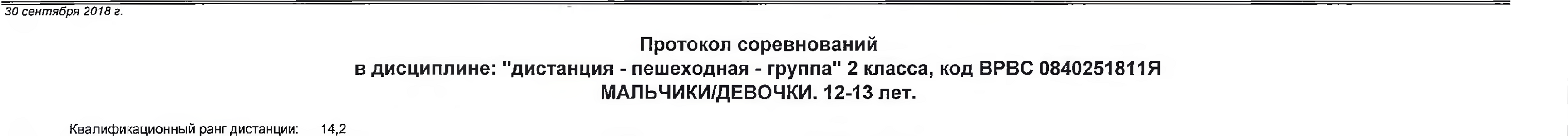 Заголовок протокола со страницы 2