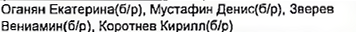 Столбец 4: фрагмент оригинального протокола