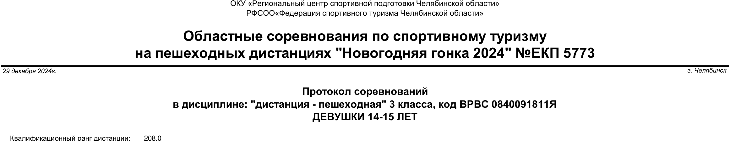 Заголовок протокола со страницы 2