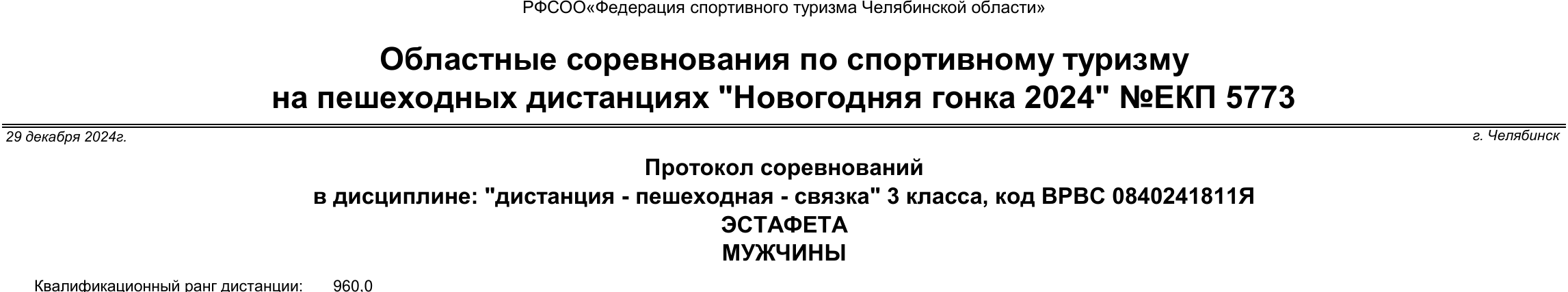 Заголовок протокола со страницы 3