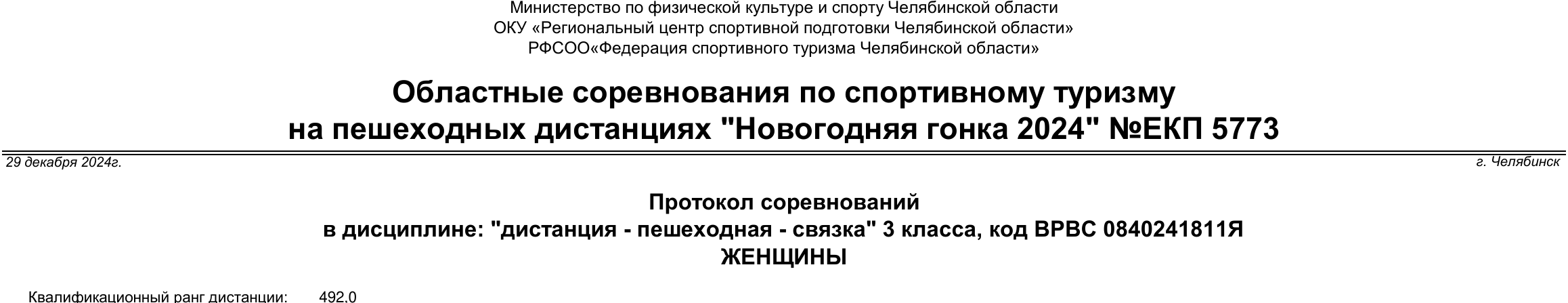 Заголовок протокола со страницы 2