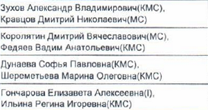 Состав связки: фрагмент оригинального протокола
