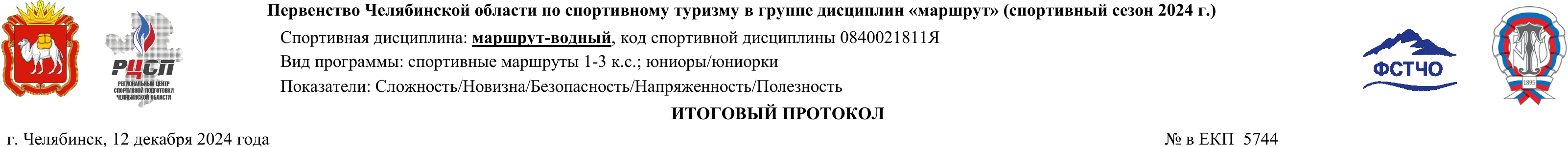 Заголовок протокола со страницы 1