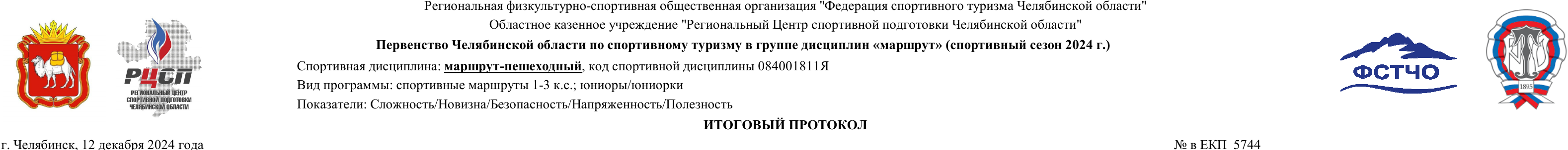Заголовок протокола со страницы 1