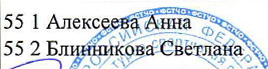 состав связки: фрагмент оригинального протокола