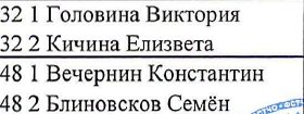 состав связки: фрагмент оригинального протокола