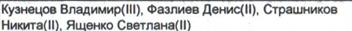 Столбец 4: фрагмент оригинального протокола
