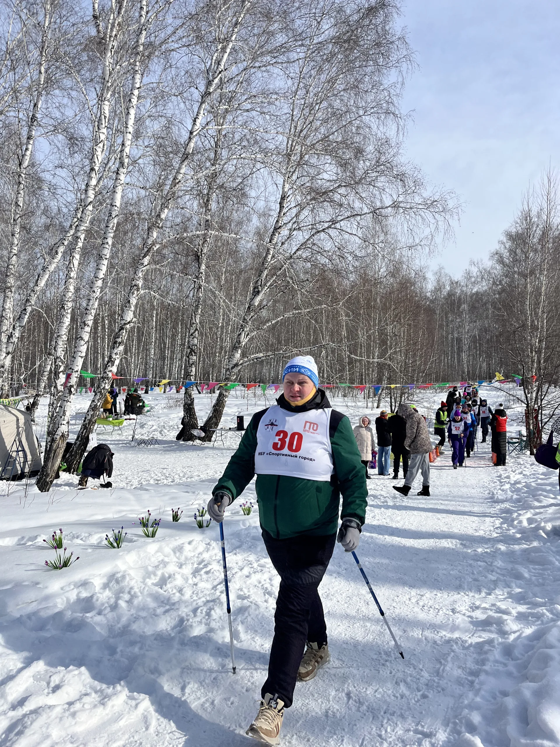 Соревнования по северной ходьбе Подснежники