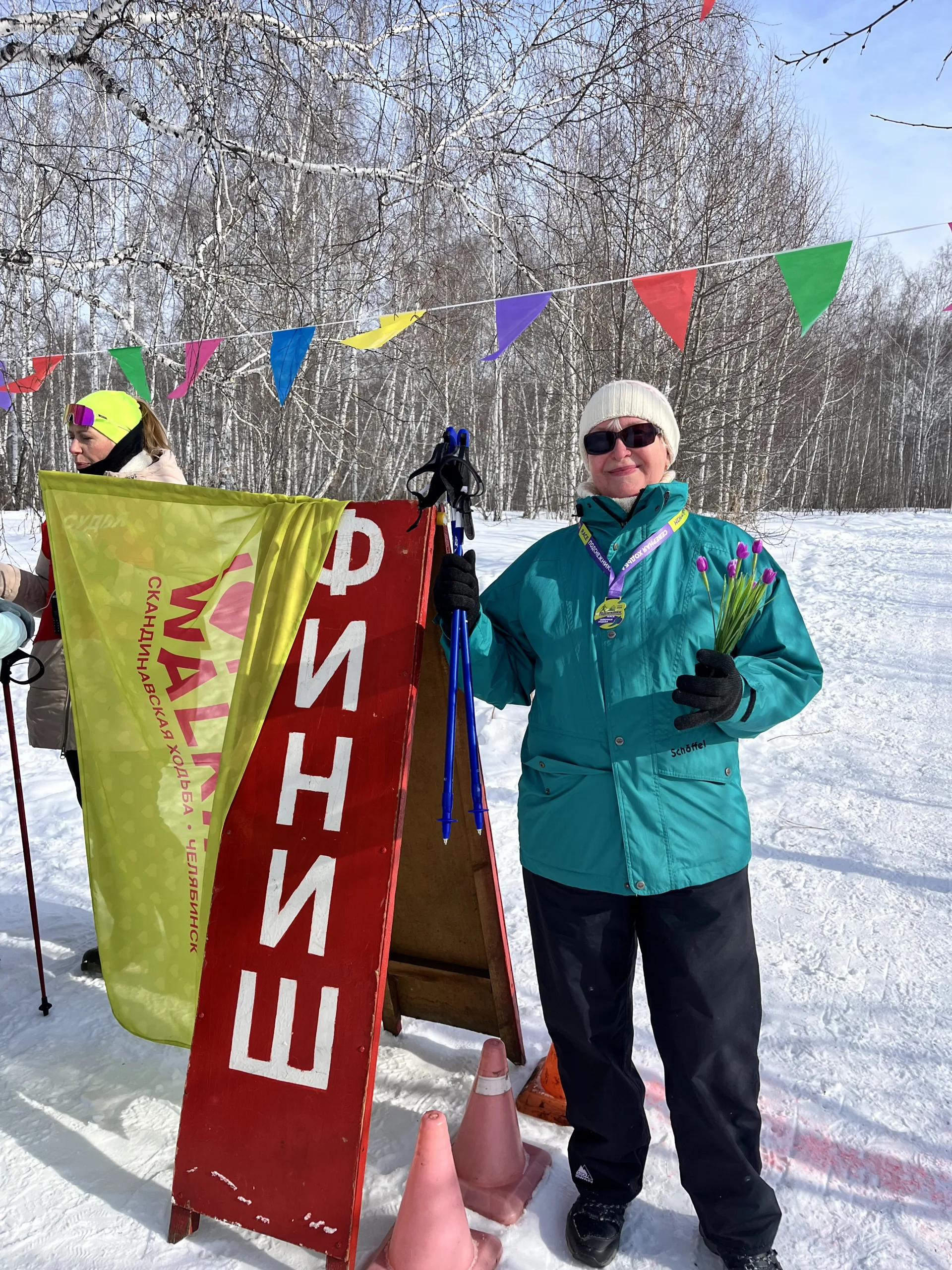 Соревнования по северной ходьбе Подснежники