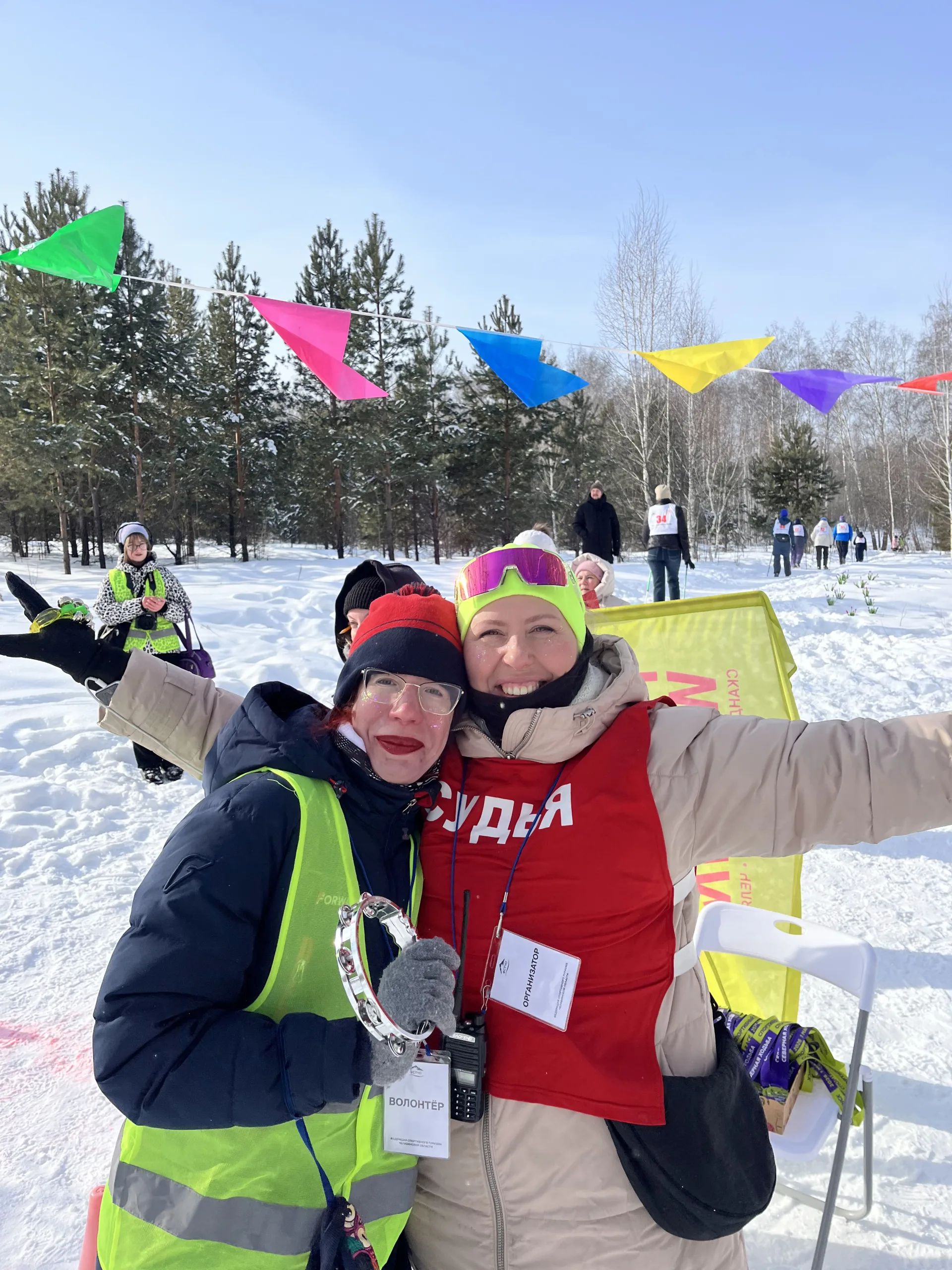 Соревнования по северной ходьбе Подснежники