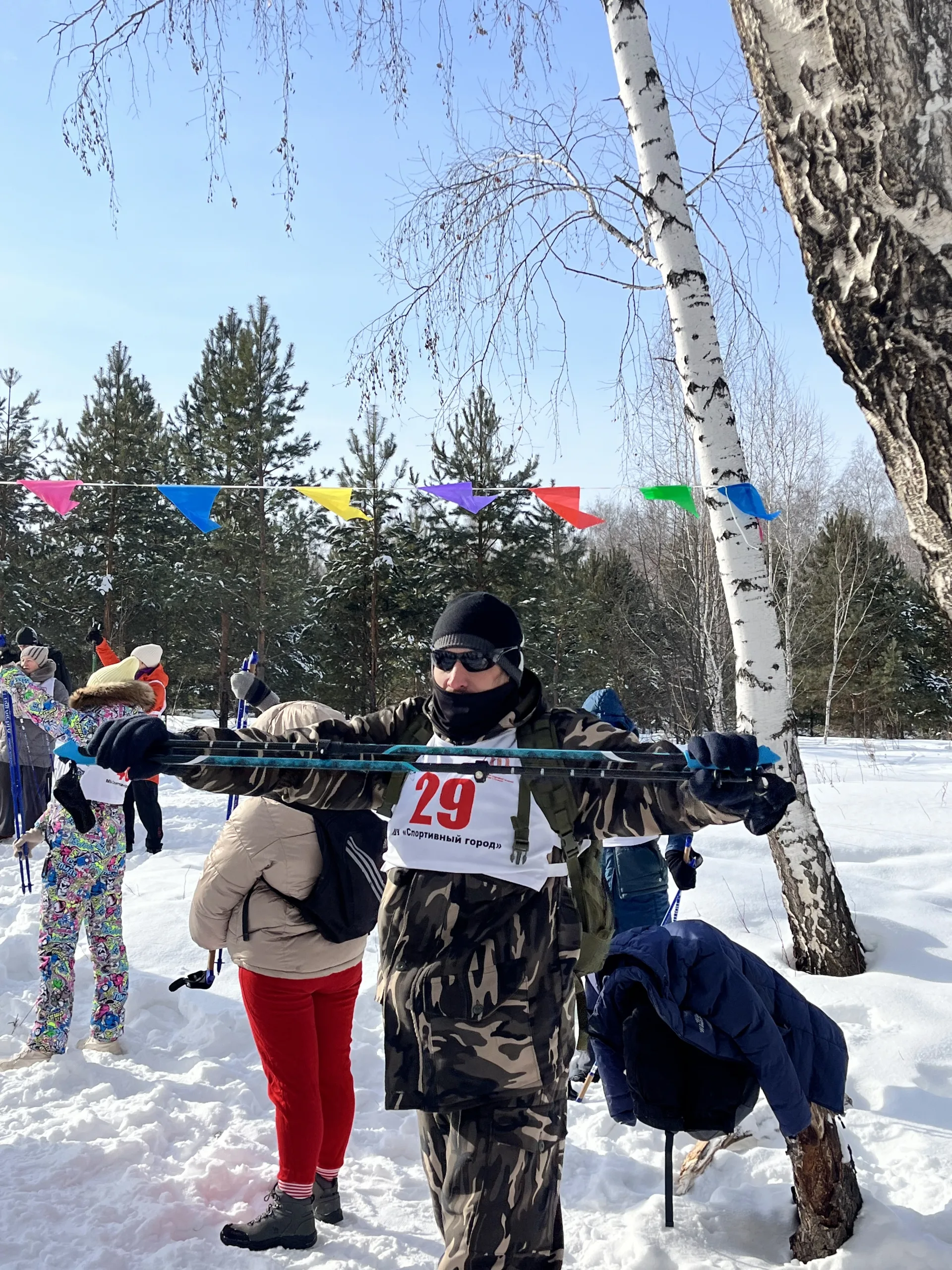 Соревнования по северной ходьбе Подснежники