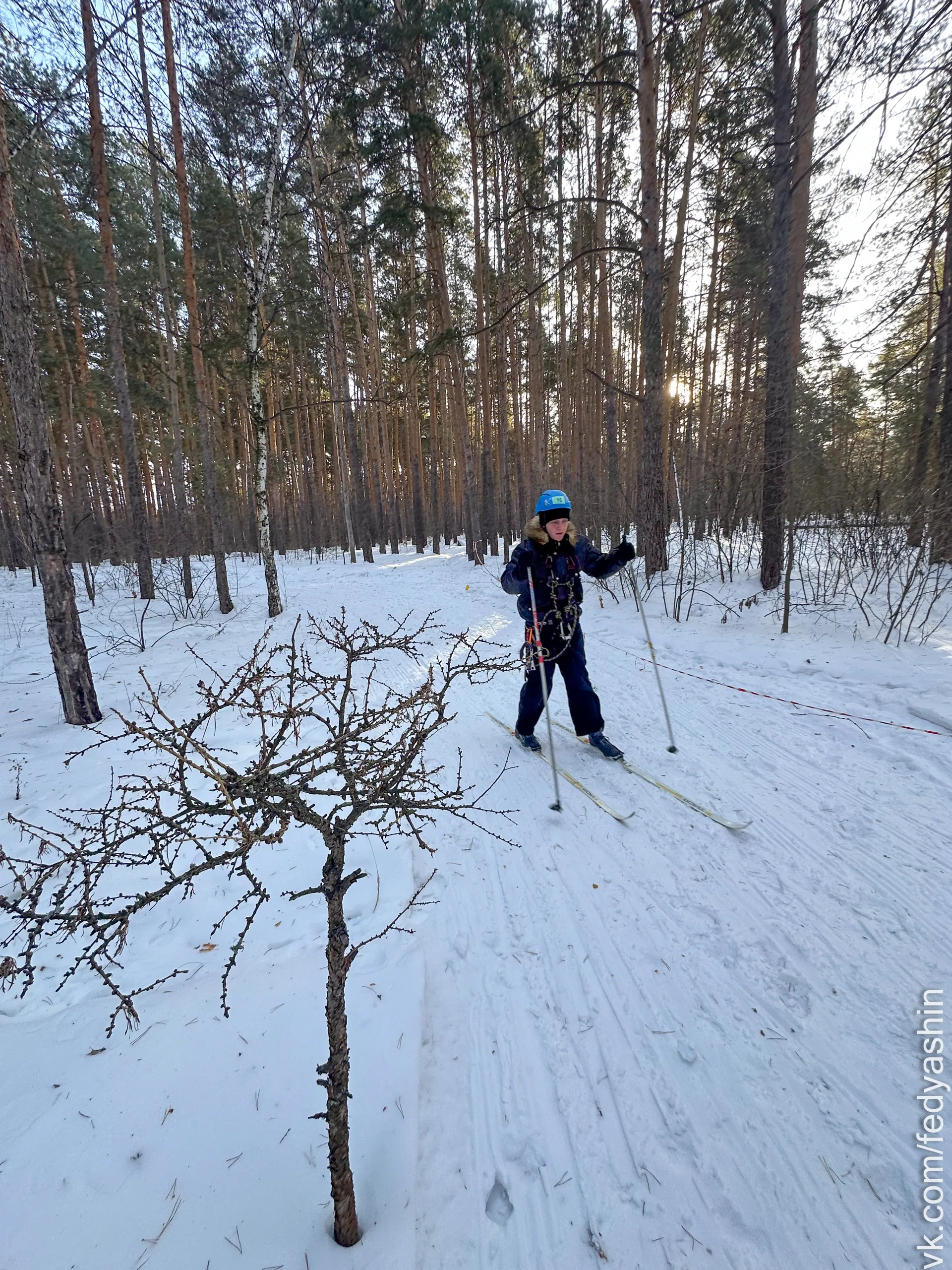Первенство Челябинска на дистанция лыжная