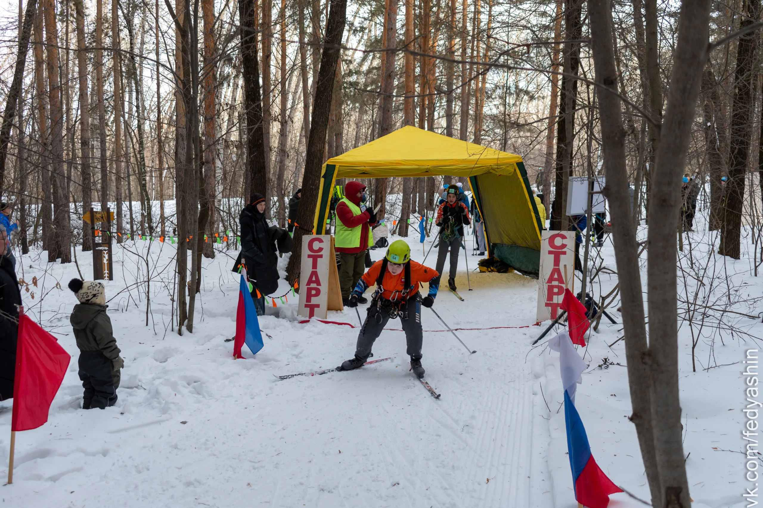 Первенство Челябинска на дистанция лыжная