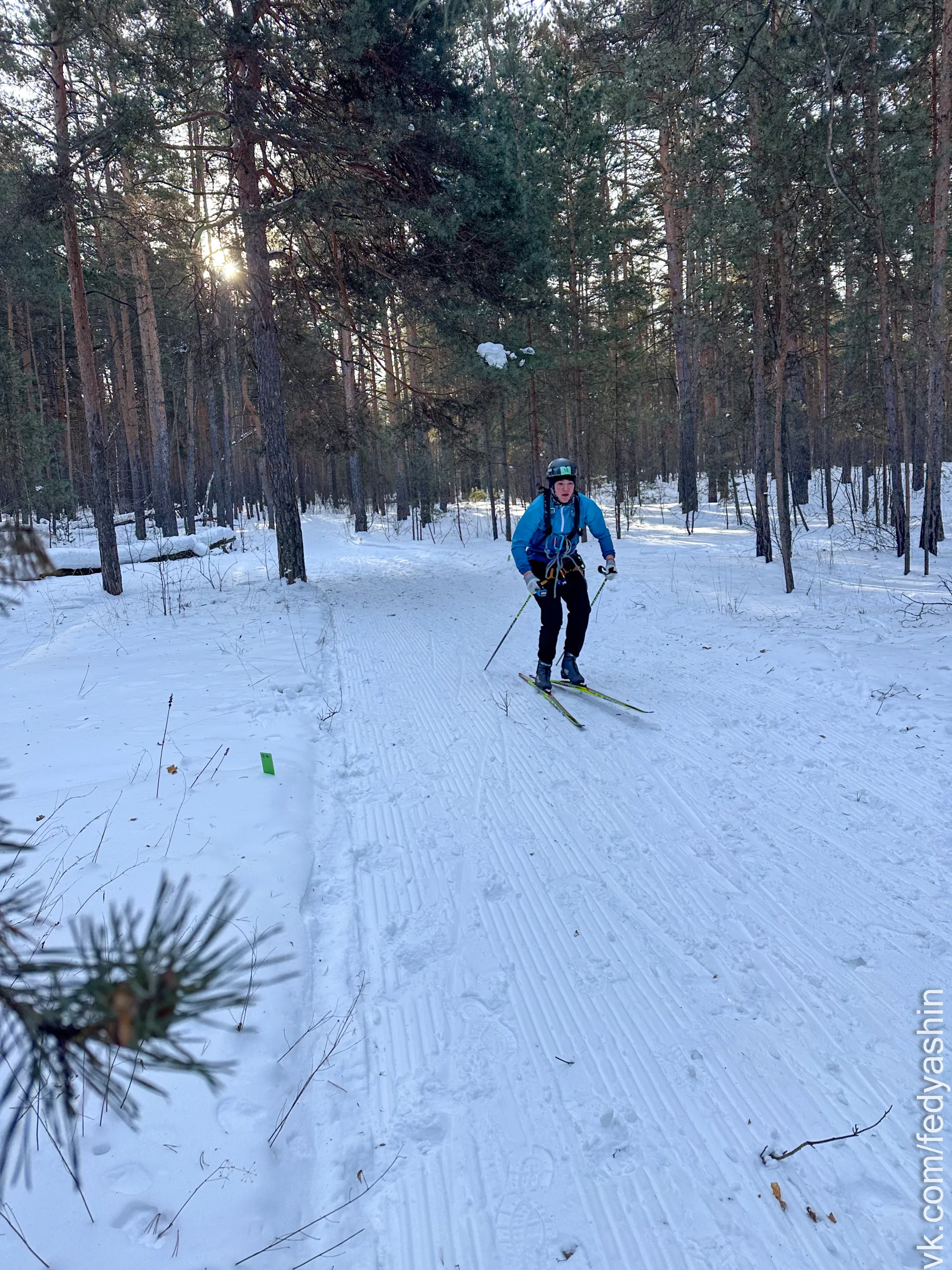 Первенство Челябинска на дистанция лыжная